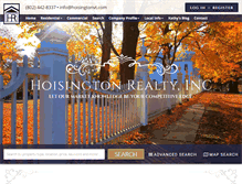 Tablet Screenshot of hoisingtonvt.com